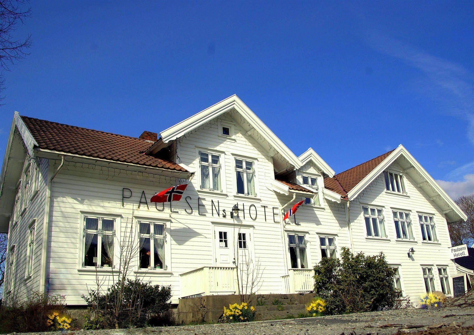 Paulsens Hotel Lyngdal Exterior foto